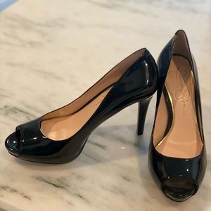 Jessica Simpson peep toe heels